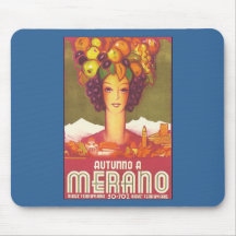 Vintage Marano, italien reser affischkonst Mus Mattor