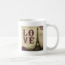 Vintage Paris Kaffe Kopp