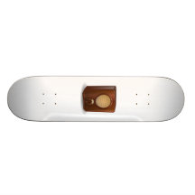 Vintage radiosände skate board decks