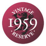Vintage reserverar 1959