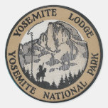 Vintage resor - Yosemite klistermärken