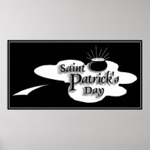 Vintage: Saint patrick's day - Print