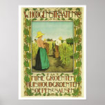 Vintageadvertizingaffisch W. Hoogstraaten & Co.