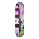 Vintageakvariumgoldengate överbryggar av San Franc Skate Decks