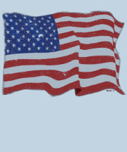 Vintageamerikanska flaggan tröjor