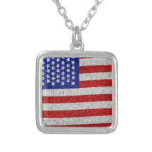 Vintageamerikanska flagganhalsband
