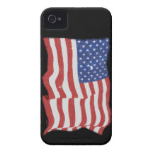 Vintageamerikanska flagganiphone 4 knappt där iPhone 4 case