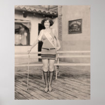 Vintagebaddräktaffisch - 1780182-1