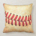 Vintagebaseballboll Kudde