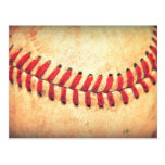 Vintagebaseballboll Vykort