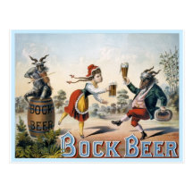 VintageBocköl Vykort