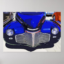 VintageChevy tryck Affischer