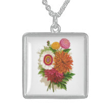 VintageChrysanthemumshalsband