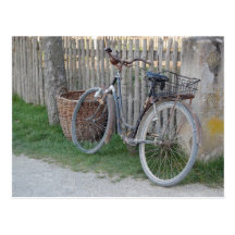 Vintagecykel Vykort