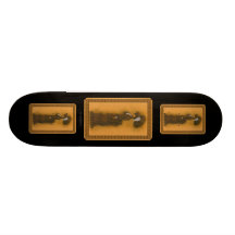 Vintagedam Anpassad Skate Board