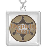 VintageDeupty sheriff Personliga Halsband