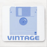Vintagediskettblått Mousepad Mus Matta