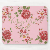 Vintageflicka Mousepad Mus Mattor