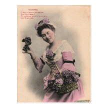 Vintagefranskvykort