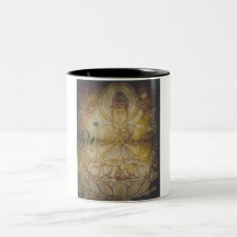 VintageGrunge Buddha Kaffe Muggar