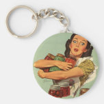 Vintagehemmafru Nyckelring