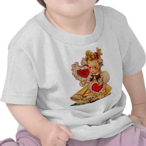 Vintagehjärtor - papporflicka t shirts