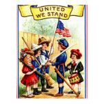 Vintageindependence day vykort