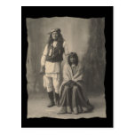 Vintageindian Henry Wilson och fru Moja Vykort