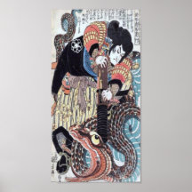 Vintagejapankonst Affisch