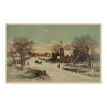 Vintagejul affischer