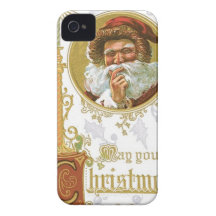 Vintagejultomten Case-Mate iPhone 4 Case