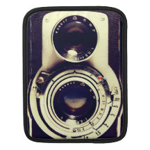 Vintagekamera Sleeve För iPads