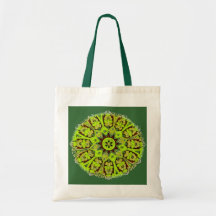 Vintagemandalaen hänger lös tote bag