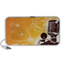Vintagemikrofon iPhone Speakers