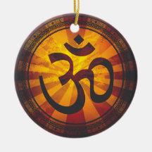 VintageOm-symbol Julgransdekorationer