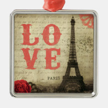VintageParis | rosor Juldekoration