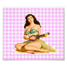 Vintagepinupdam Fotontryck