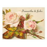 Vintagerospara datera vykort
