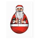 Vintagesanta ägg vykort