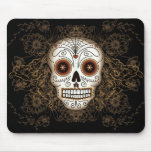 Vintagesockerskalle Mousepad Mus Mattor