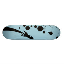 vintagespacetravel skateboard deck
