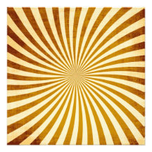 Vintagestråldesign Fototryck