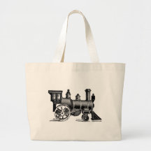 Vintagetåg Tote Bag