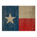 VintageTexas flagga Vykort