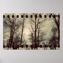 Vintageträd - filma överdrar print