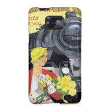 VintageTyskland Galaxy S2 Fodral