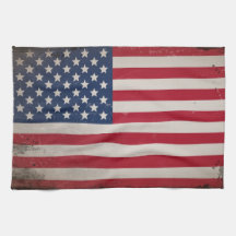 VintageUSA flagga Handhanduk