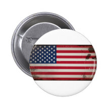 VintageUSA flagga Knapp