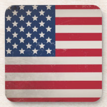 VintageUSA flagga Kopp Underlägg