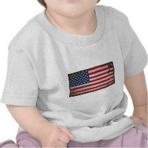 VintageUSA flagga Tee Shirts